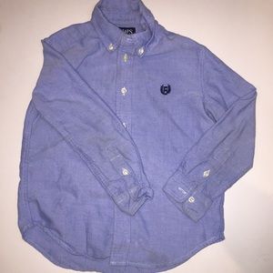 Chaps Boys Button Up Dress Shirt